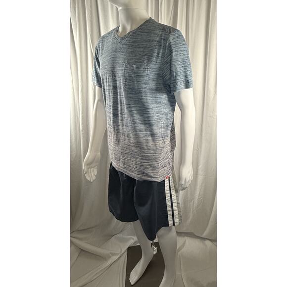 Laguna Sport Swim Shorts Blue White Gray, Beach, Resortware Sz: XL, 87-17 - Picture 2 of 15